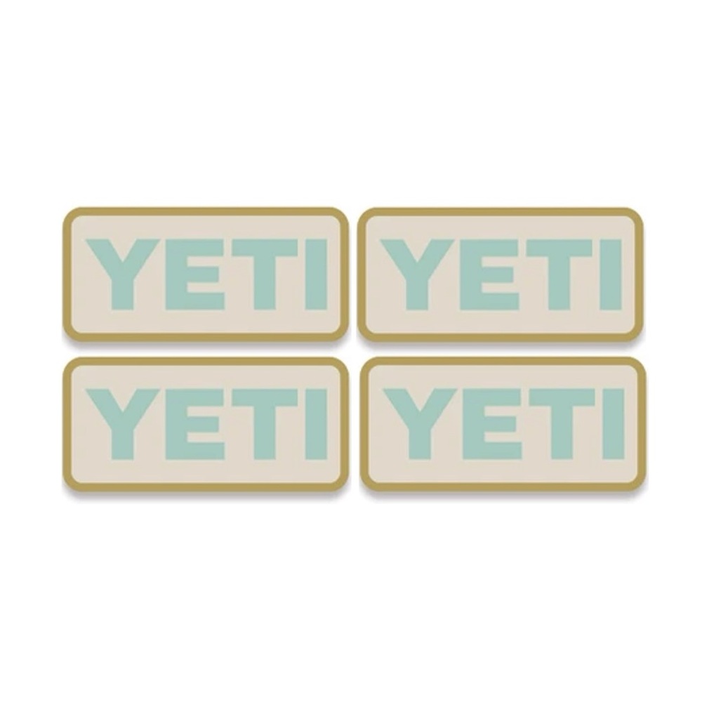 Pack of 4 Yeti Stickers